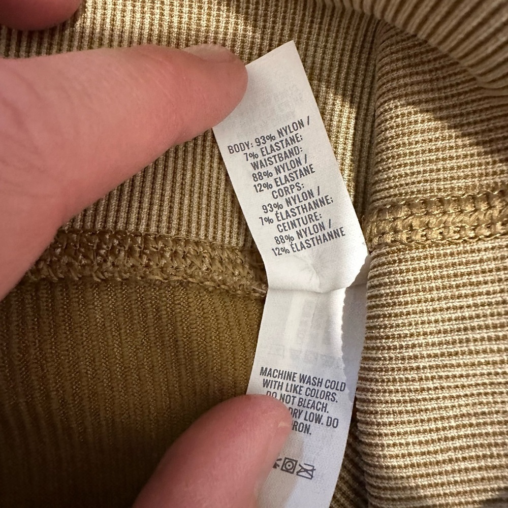Aerie Women's Tan Knit leggings - Picture 5 of 6